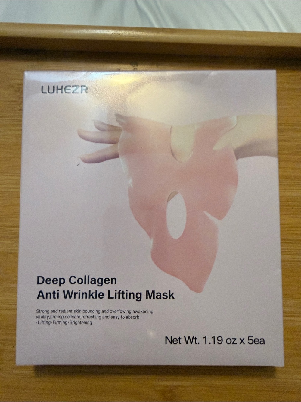 Deep Collagen Anti-Wrinkle Lifting Mask - Pink